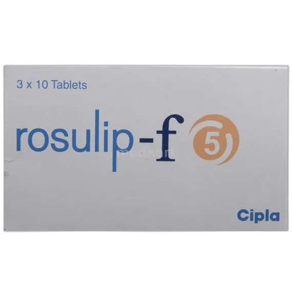 rosulip f 5mg tablet 10's